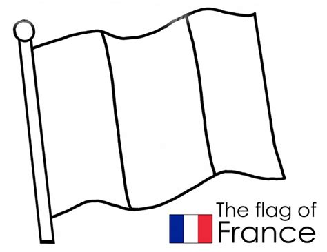 23+ France Flag Coloring Page