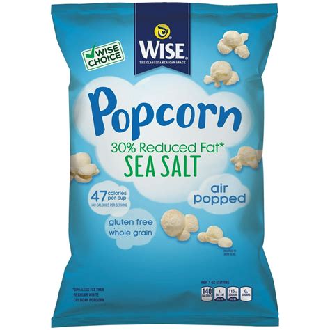 Wise Sea Salt Popcorn, 5.5 Oz. - Walmart.com - Walmart.com