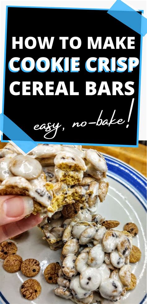 Cookie Crisp Cereal Bars | How To Make Rice Crispy Treats | Recipe ...