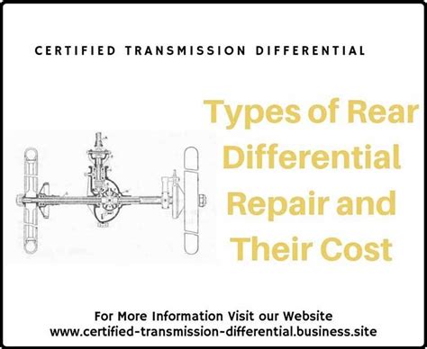 Certified Transmission Differential | Transmission Repair Company ...