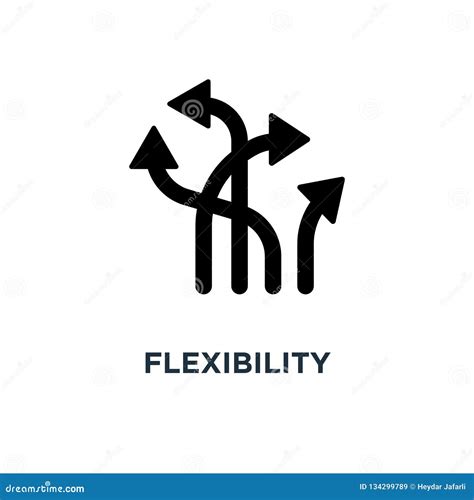 Flexibility Icon. Flexibility Concept Symbol Design, Vector Illu Stock ...