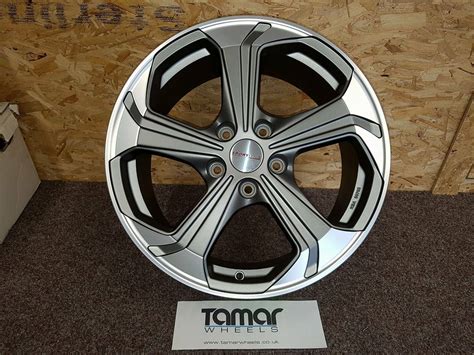 GENUINE VW T6 SPORTLINE ALLOY WHEELS 18" SATIN ANTHRACITE - Tamar Wheels