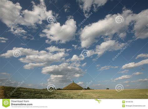 Battlefield of the Battle of Waterloo (1815) Near Brussels, Belgium Stock Image - Image of ...