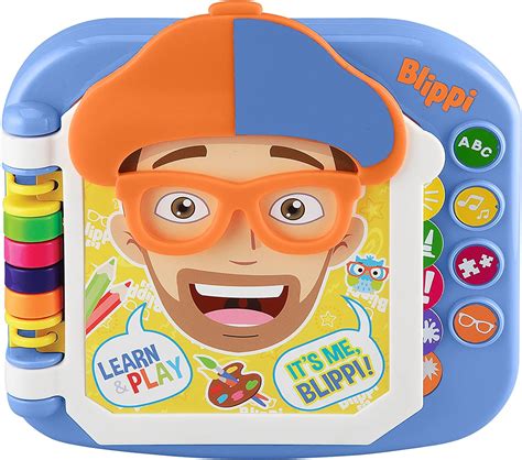 eKids Blippi Book, Toddler Toys with Built-in Preschool Learning Games ...