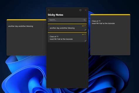 Keep Windows 11 Sticky Notes Always on Top [How to]