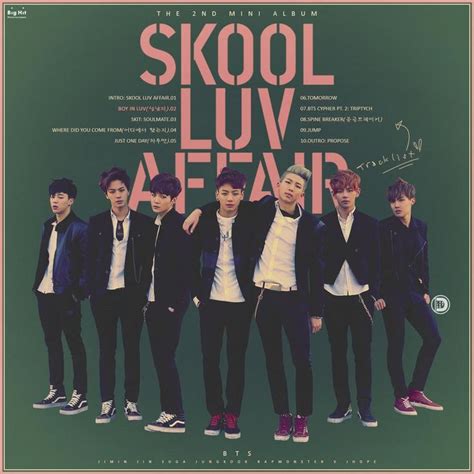 BTS - The 2nd Mini Album : Skool Luv Affair by DiYeah9Tee4 on ...