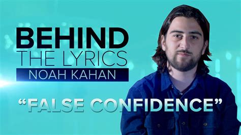 BEHIND THE LYRICS: Noah Kahan "False Confidence" | Noah Kahan opens up ...