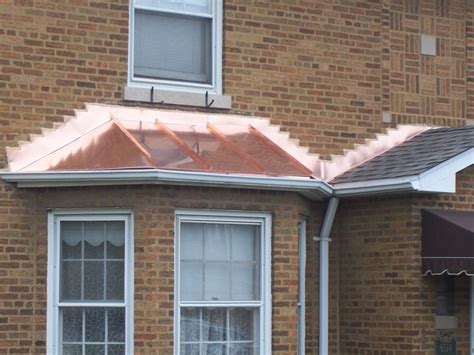 Copper Bay Windows & Flashing Work | Illinois Custom Copper