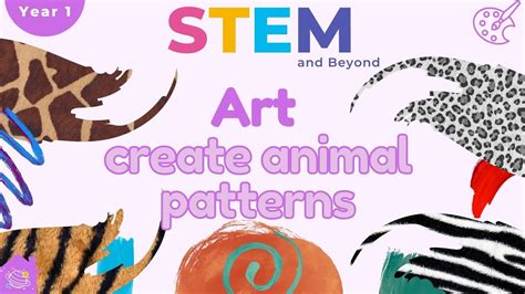 Create Animal Patterns | KS1 Art Year 1 | Home Learning - YouTube