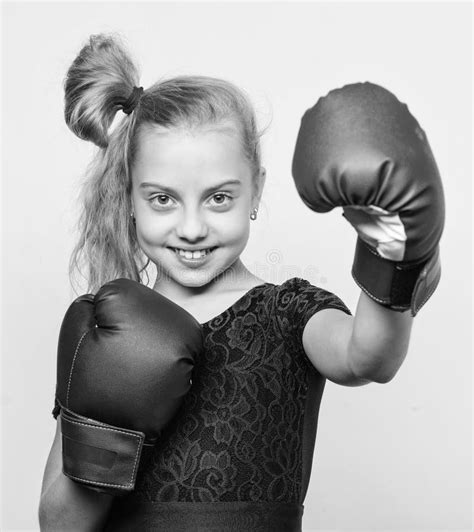 Boxer Child Workout, Healthy Fitness. Training with Coach. Fight. Sport and Sportswear Fashion ...