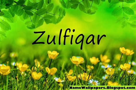 Zulfiqar Name Wallpapers Zulfiqar ~ Name Wallpaper Urdu Name Meaning ...