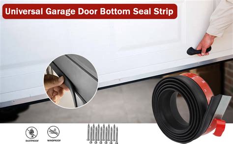 Garage Door Seal Top and Sides Weatherproofing Garage Door Rubber Seals Garage Door Side Seal ...
