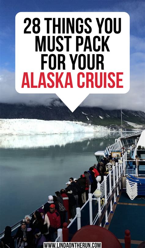 The Perfect Alaska Cruise Packing List For Any Time Of Year - Linda On The Run