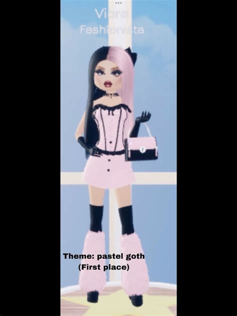 Roblox dress to impress outfit in 2024 | Pastel goth outfits, Pastel ...