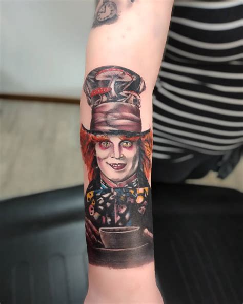 Mad Hatter Tattoo Ideas Featuring Quirky and Unique Imagery