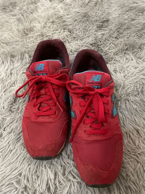 New Balance Red sneakers, Women's Fashion, Footwear, Sneakers on Carousell