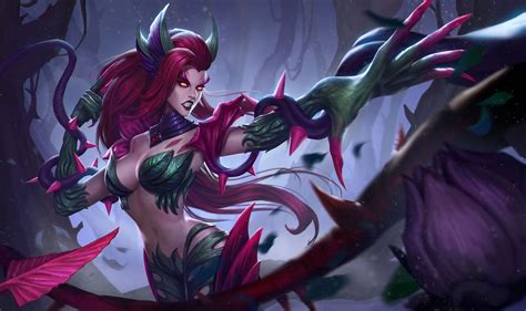 Zyra Fan Base Splash in 2022 | League of legends game, Zyra league of ...