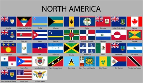 World Flags North America Stock Illustrations – 1,805 World Flags North America Stock ...