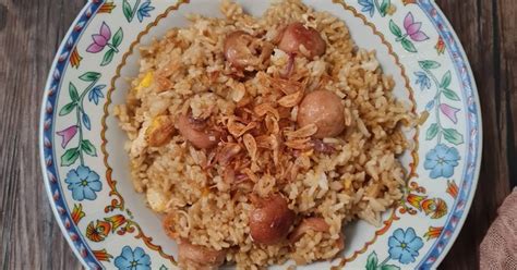 Resep Nasi Goreng Sosis oleh Yuna - Cookpad