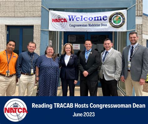 Reading TRACAB Hosts Congresswoman Madeleine Dean - NATCA