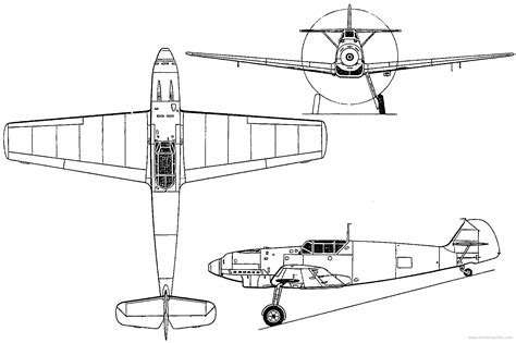 Messerschmitt Bf 109 Plans