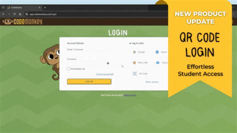 Generating QR Codes for Student Log in - New Product Update | CodeMonkey