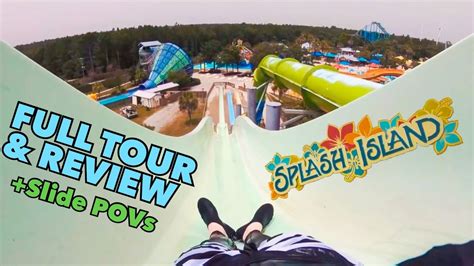 Splash Island Full Tour & Review - Wild Adventures Waterpark - YouTube