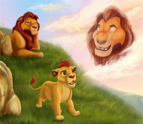 Simba and Mufasa on KingSIMBAClub - DeviantArt