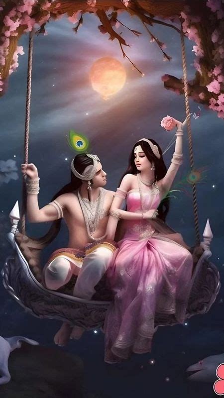 Radha Krishna Animated Wallpaper