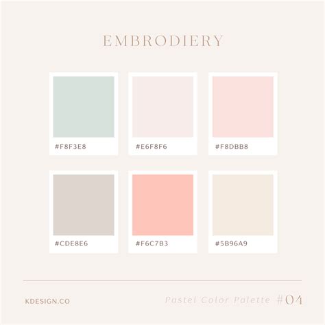 21 Beautiful Pastel Color Palette Examples with Color Codes