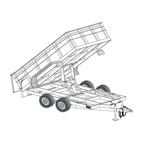 12K Dump Trailer Master Plan Blueprints - Order Online Today – The Trailer Parts Outlet