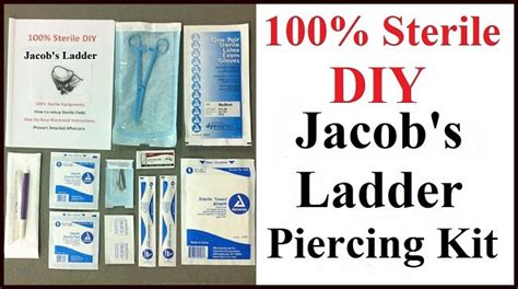 100% Sterile JACOB'S LADDER Piercing Kit. – xtc-jewelry