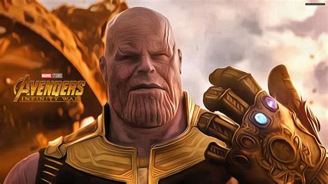 AVENGERS 3 - Infinity War - Thanos (4k Wallpaper) by thephoenixprod on DeviantArt