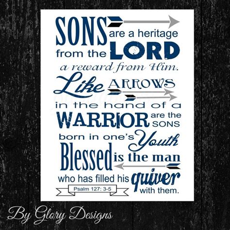 Sons Bob Marley, Psalm 127, Baby Dedication, Scripture Wall Art, Printable Scripture, Bible ...