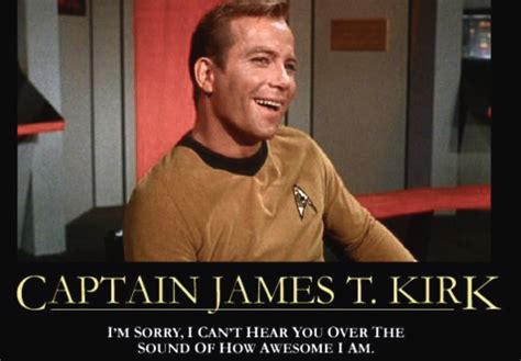 Captain James T. Kirk | Star trek funny, Movie memes, Humor