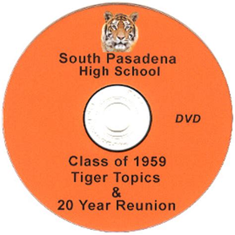 South Pasadena High School - Class of 1959 50 Year Reunion Page