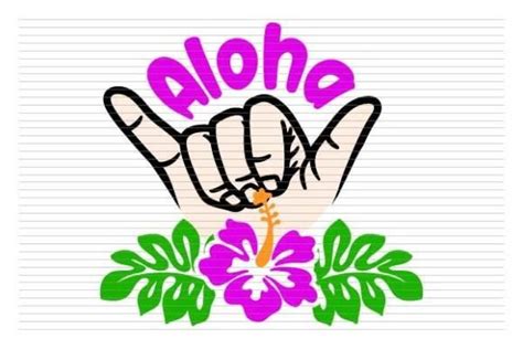 Shaka Hand Mahalo Aloha Hand Sign Hawaii Graphic by Awspik · Creative Fabrica