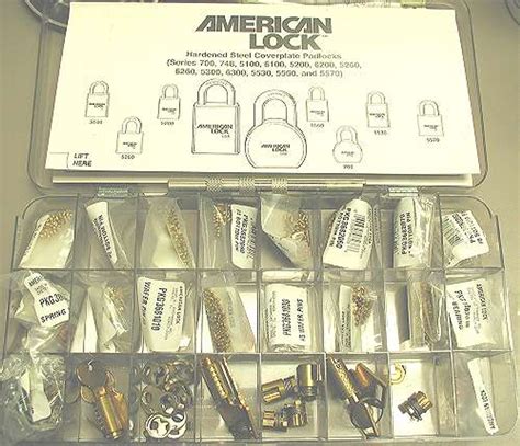 American Lock ASK8 Rekey Kit, Pinning Kit for American Padlock