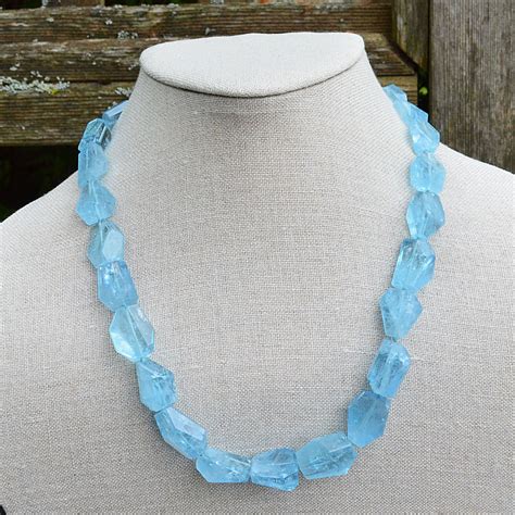 Aquamarine Necklace - Becky Thatcher Designs