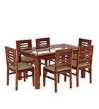 Buy 6 Seater Dining Table Set Online @Upto 75% Off | Wooden Street