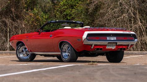 1970 Dodge Challenger Convertible at Houston 2023 as F71 - Mecum Auctions