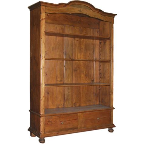 Antique Bookcase with Adjustable Shelves and Two Large Drawers at 1stDibs | large antique bookcase