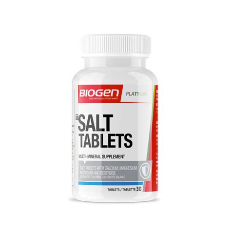 Salt Tablets - 30 Tabs | | Biogen