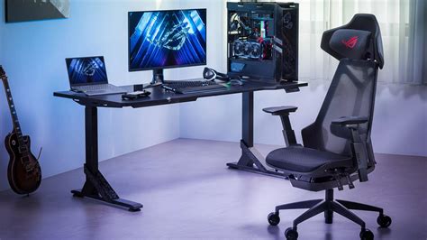 ROG Destrier Ergo Gaming Chair for Immersive Mobile Gaming