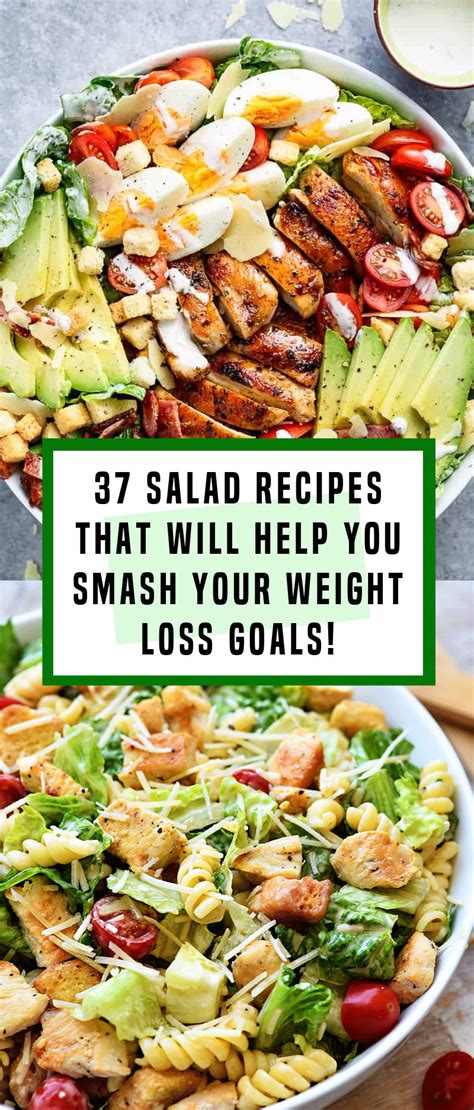 37 Salad Recipes That Will Help You Smash Your Weight Loss Goals! – TrimmedandToned