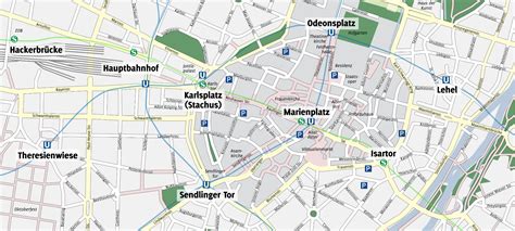 Kostenloser Stadtplan von München! [PDF DIN A4]