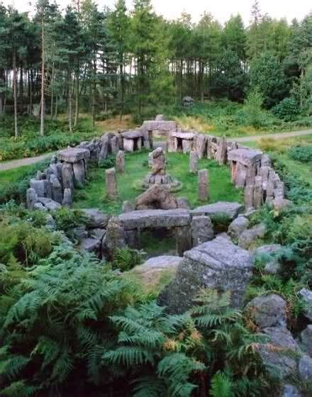 Druids temple, Masham, England | From Moon to Moon | Bloglovin’