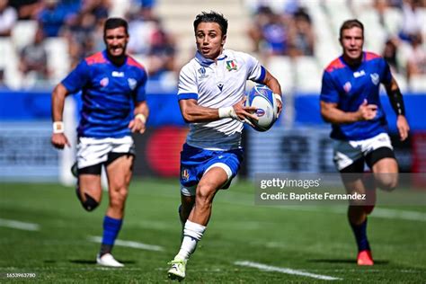 Ange CAPUOZZO of Italy during the Rugby World Cup 2023 - Match 2 -... News Photo - Getty Images