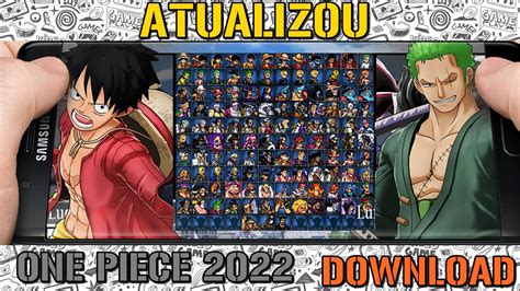 ONE PIECE MUGEN JUS V6, ATUALIZOU! COM 123 CHARS, VERSÃO NOVA PC E ...