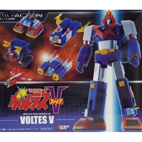 Action Toys Mini Action Voltes V Five 5 | Shopee Philippines